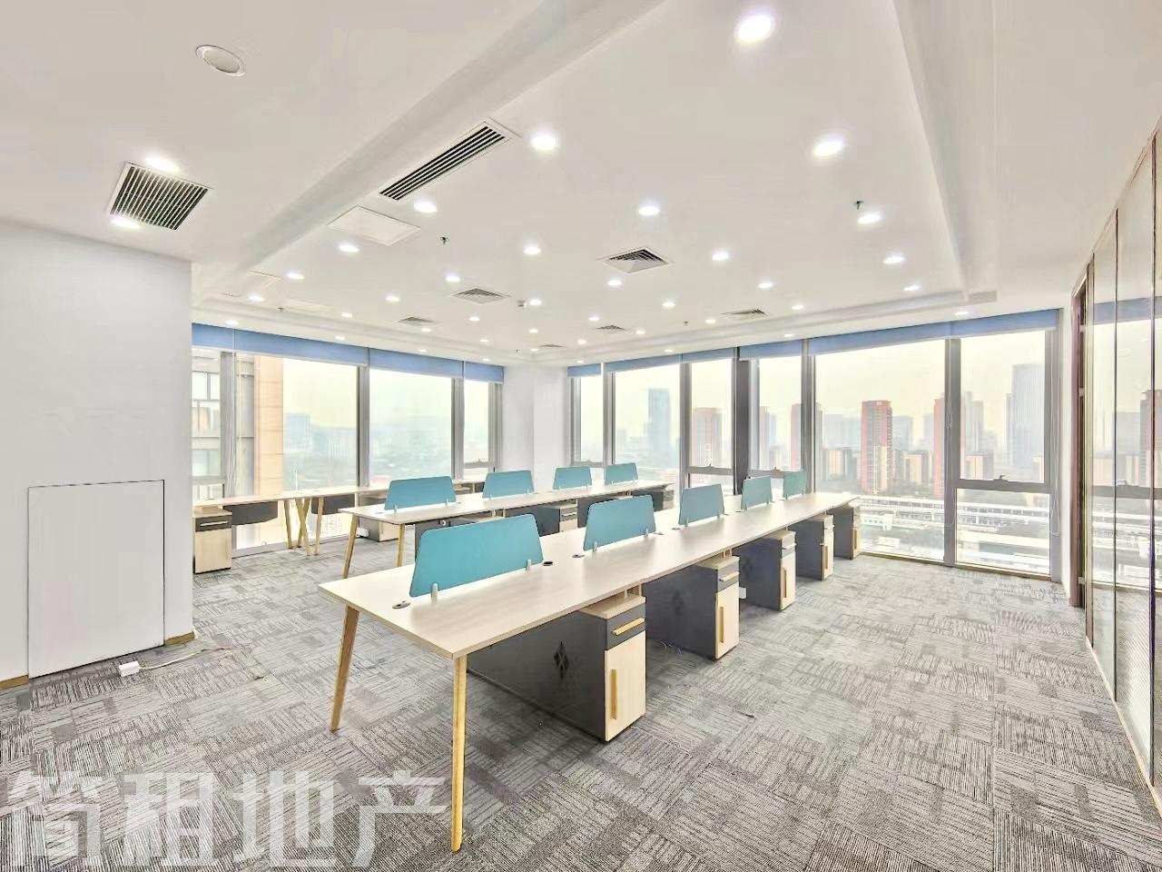 大新时代大厦 带家具 双面采光  户型方正   
