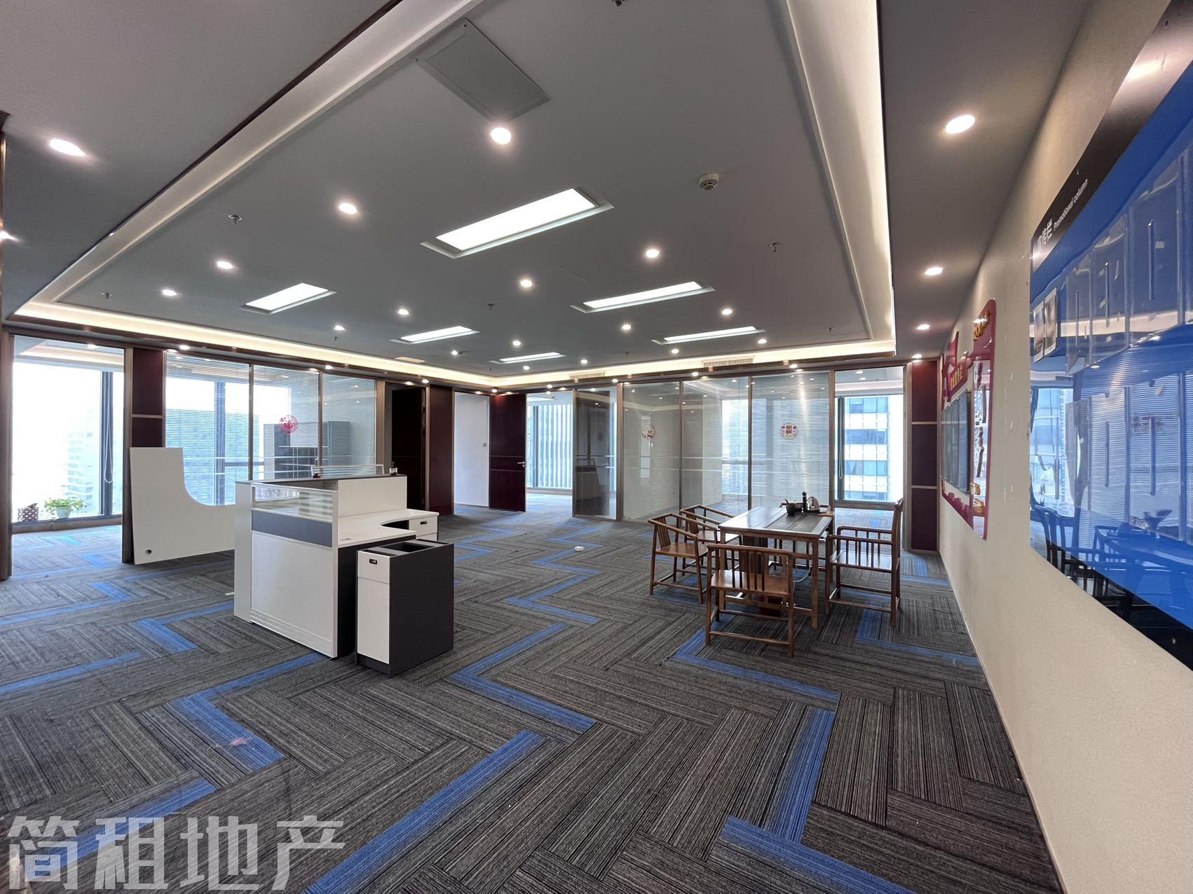 福田中心区 诺德中心精装416平 5+1格局 东南向 双面采光