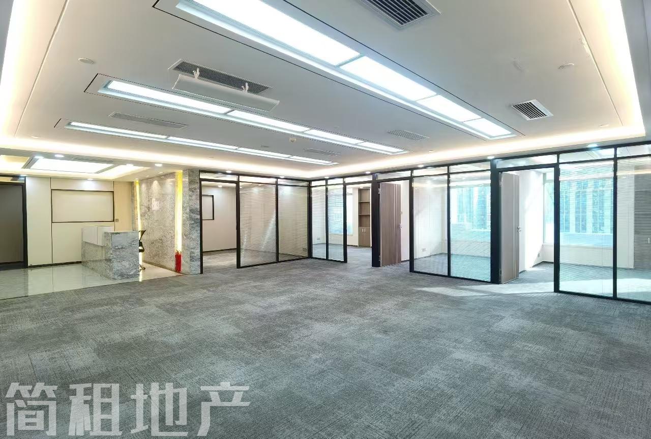 福田中心区 卓越大厦 精装288平 4+1 可配办公家私