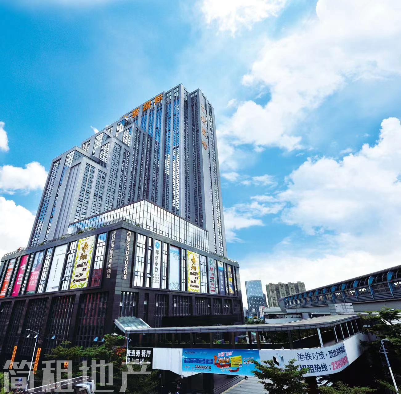 龙华金銮国际商务中心，甲级地铁口零距离楼下配套齐全