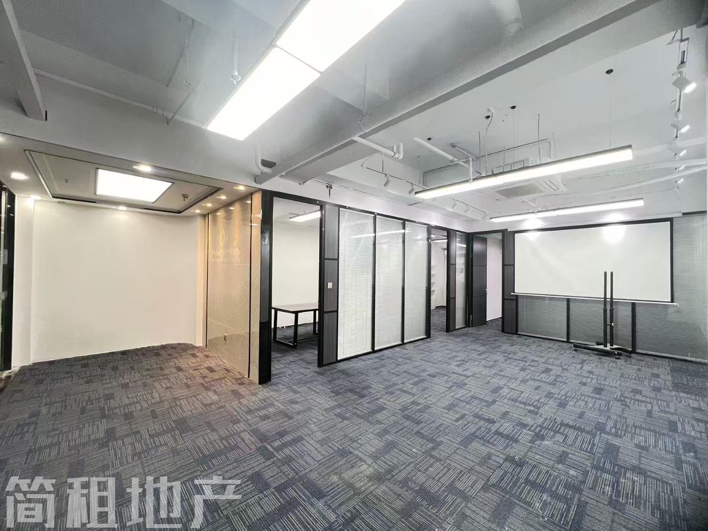 车公庙 天经大厦 精装238平 3+1格局 户型方正 地铁口 可配家私