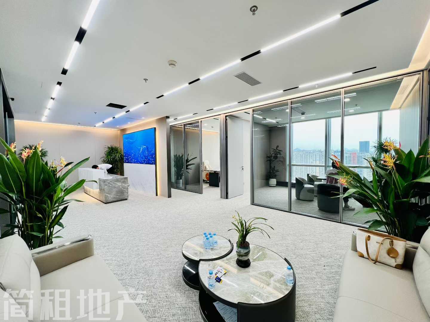 4+1格局  中洲控股中心豪装自带LED屏招租