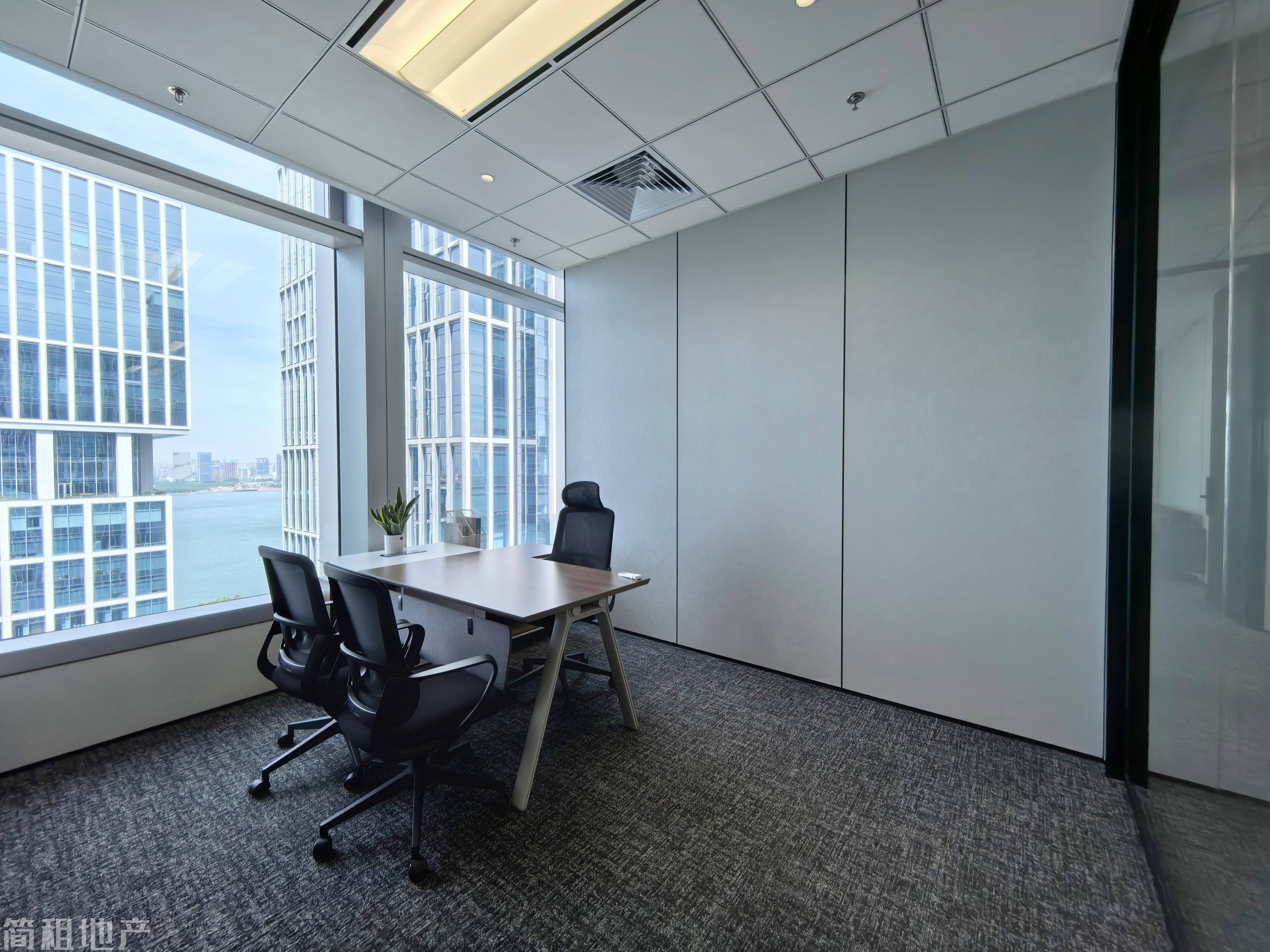 看海景 电梯口 双面采光 全套家具 前海嘉里中心 环境好 