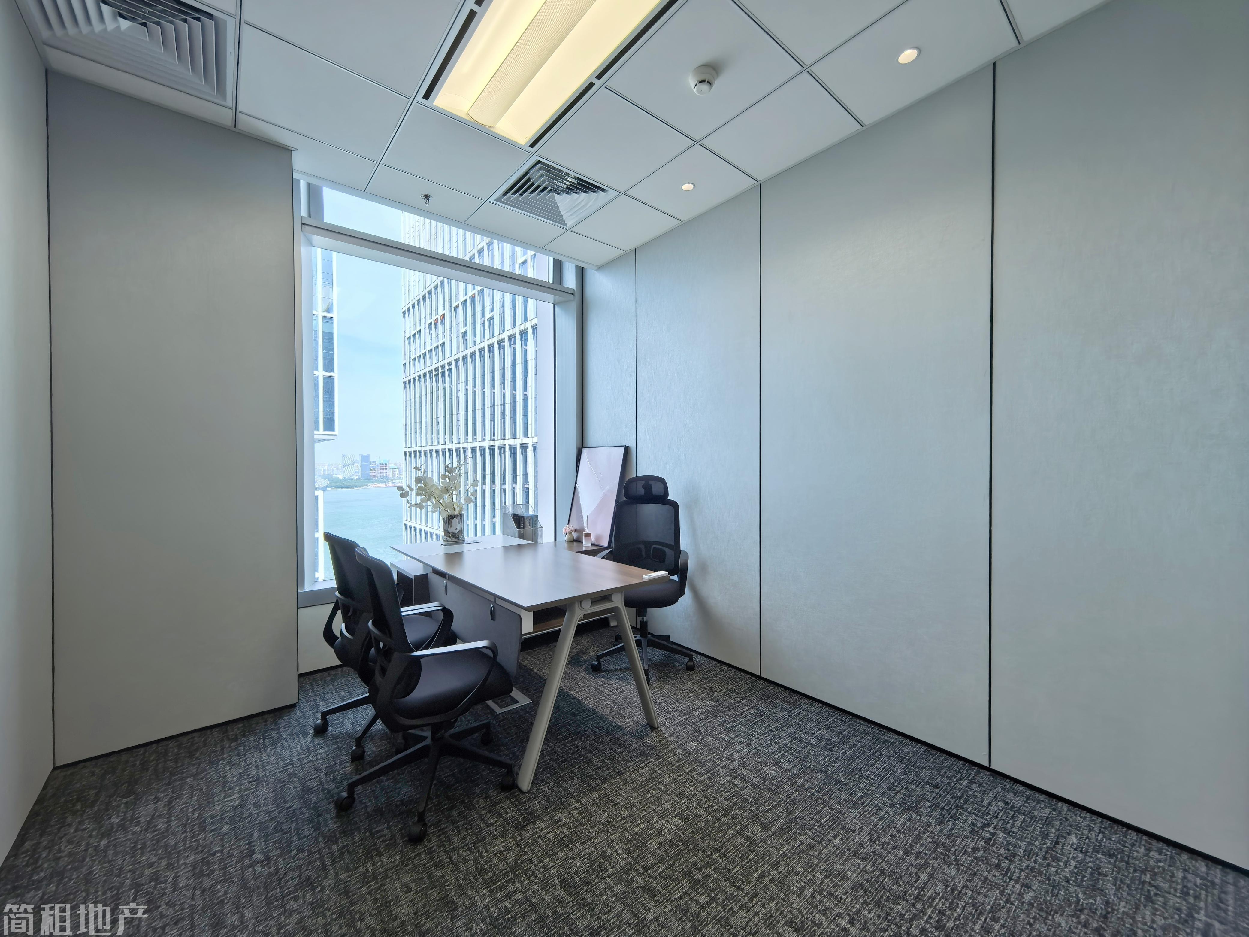 看海景 电梯口 双面采光 全套家具 前海嘉里中心 环境好 