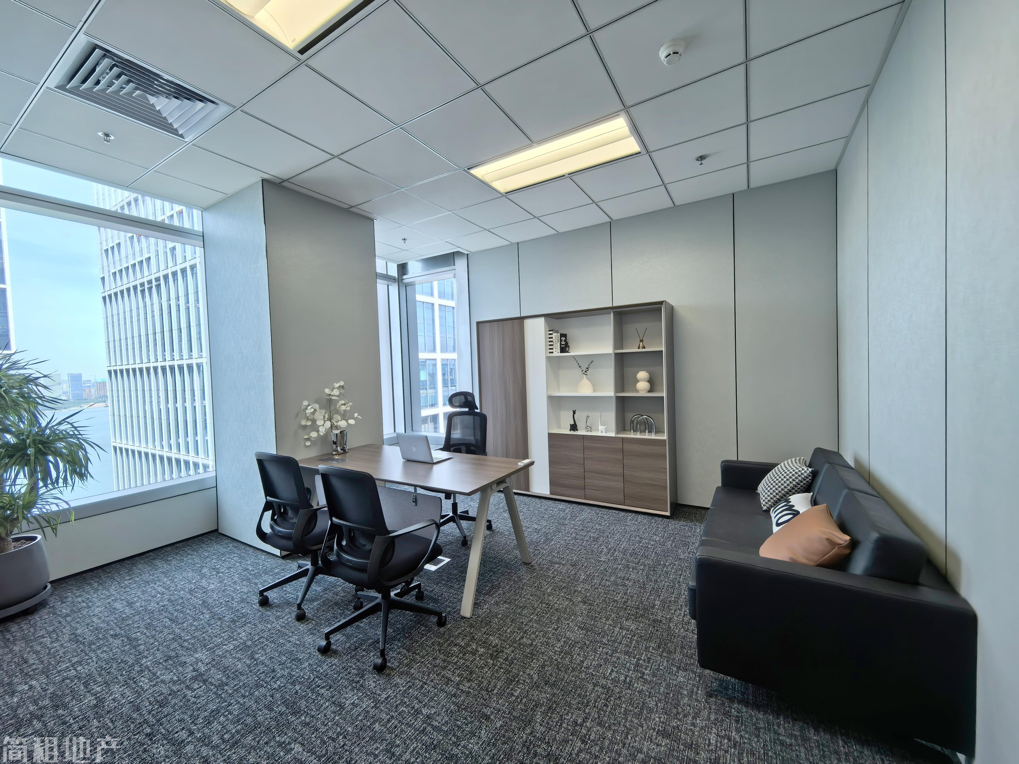 看海景 电梯口 双面采光 全套家具 前海嘉里中心 环境好 