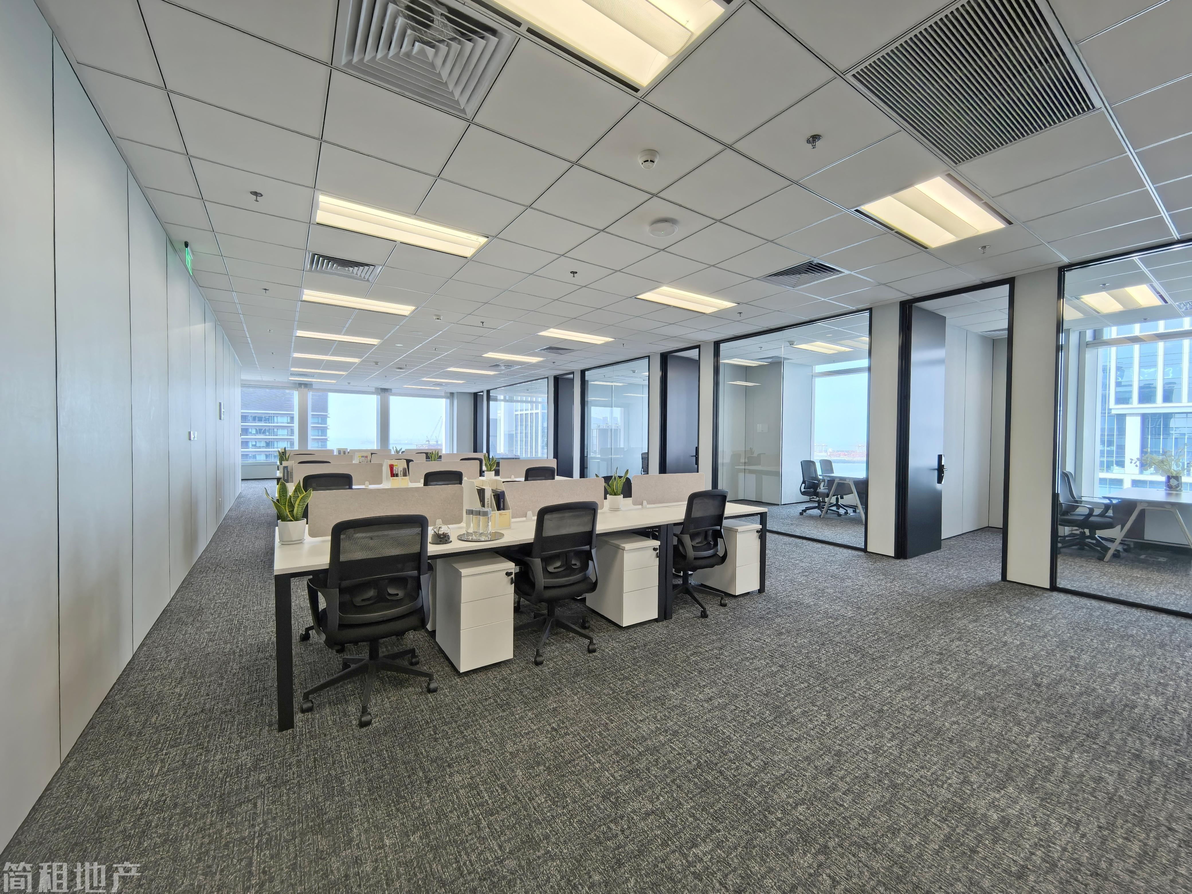 看海景 电梯口 双面采光 全套家具 前海嘉里中心 环境好 