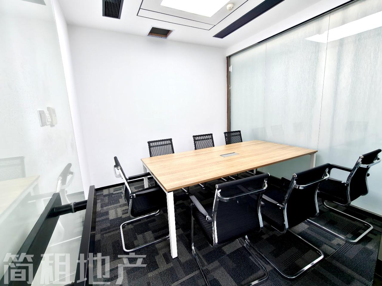 1年送2个月免租期 大小均有 一手房产证面积 带家具大族创新大厦