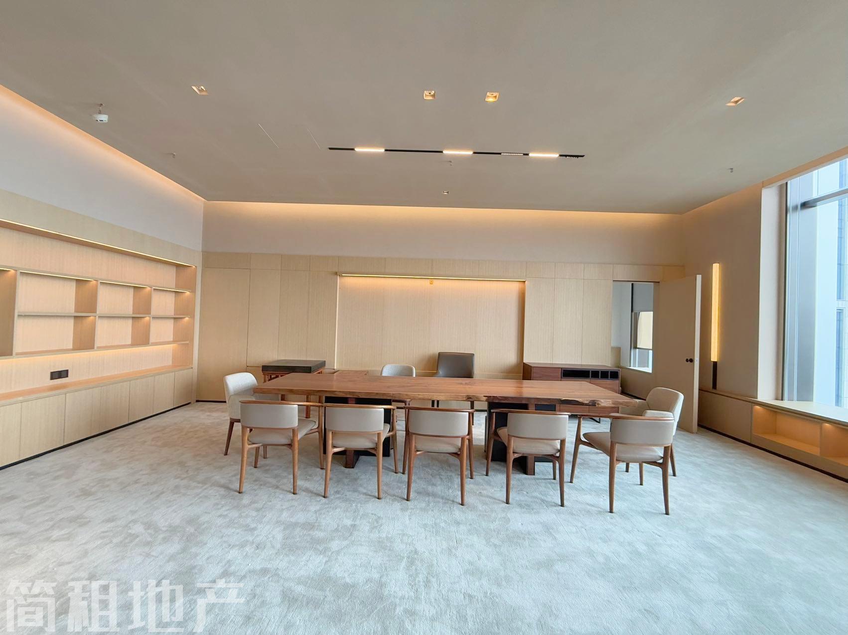 前海嘉里中心整层豪装办公招租 无遮挡海景带家私