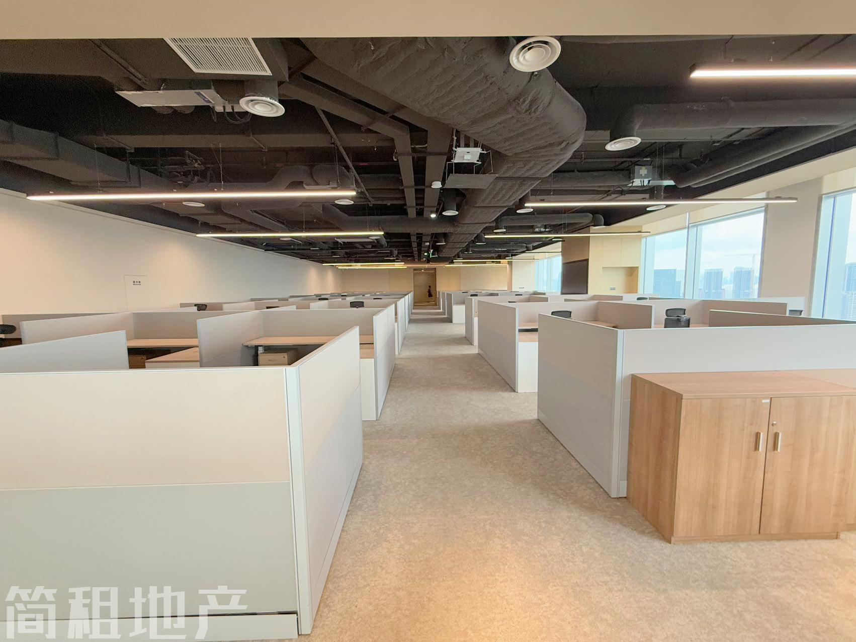 前海嘉里中心整层豪装办公招租 无遮挡海景带家私