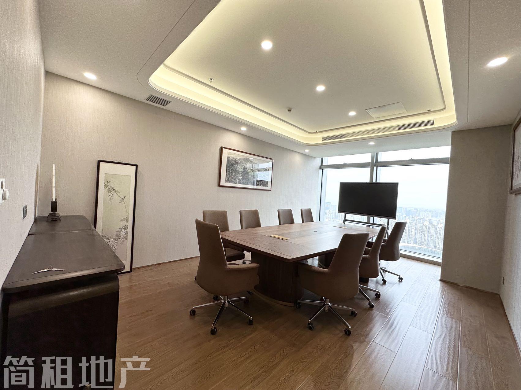 千万级豪装办公出租 壹方中心高层整层带全套家私