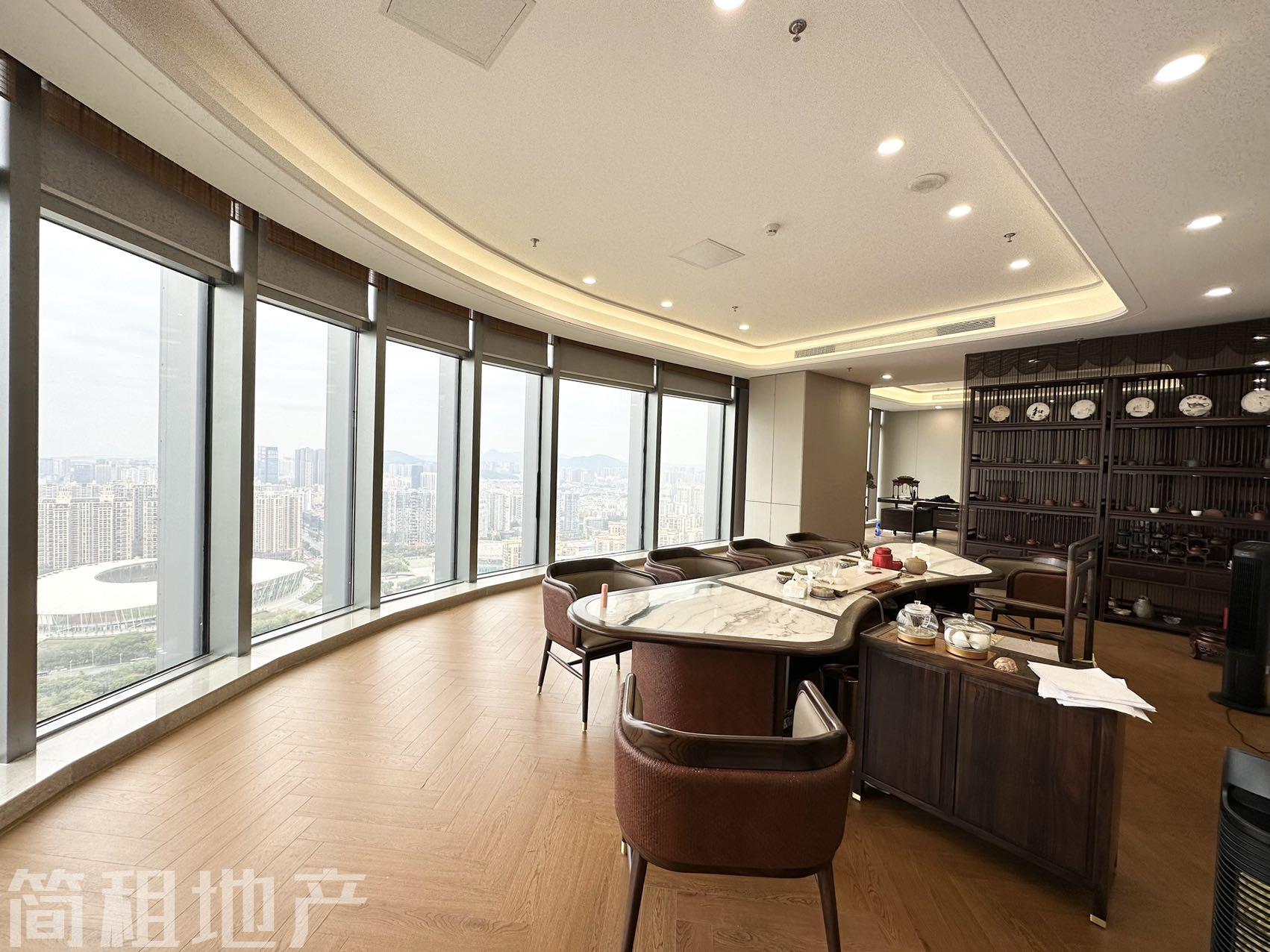 千万级豪装办公出租 壹方中心高层整层带全套家私