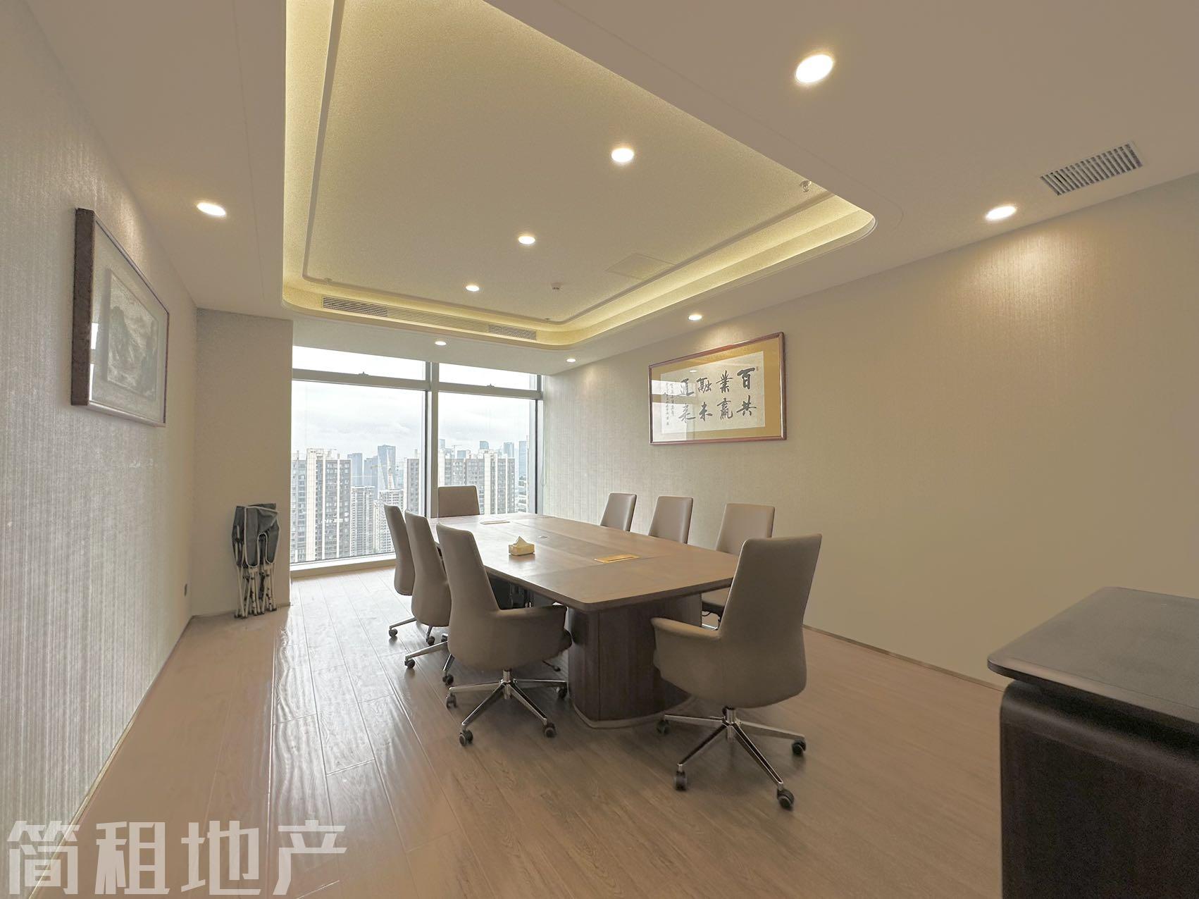 千万级豪装办公出租 壹方中心高层整层带全套家私