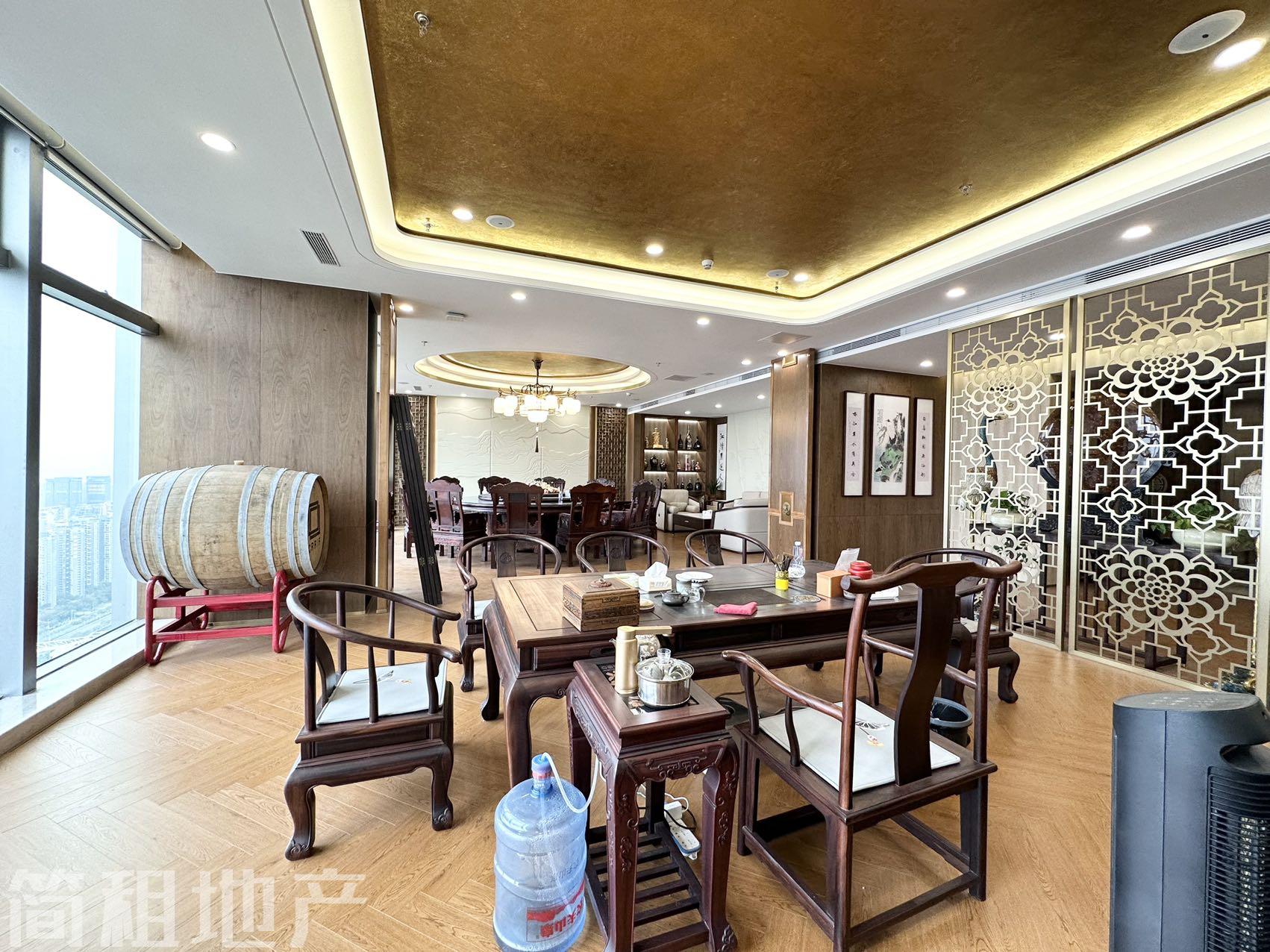 千万级豪装办公出租 壹方中心高层整层带全套家私