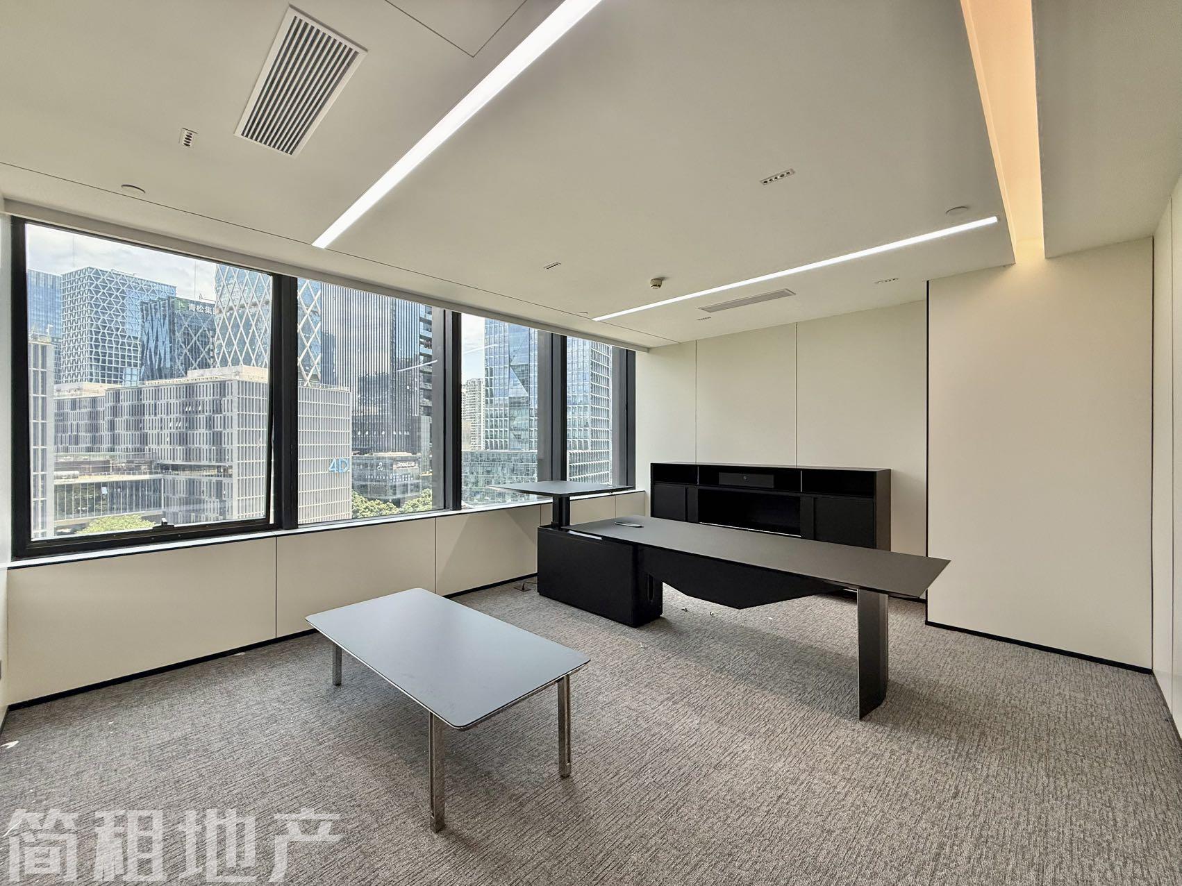 9号线深大南地铁口 芒果网大厦精装3+1带家私出租