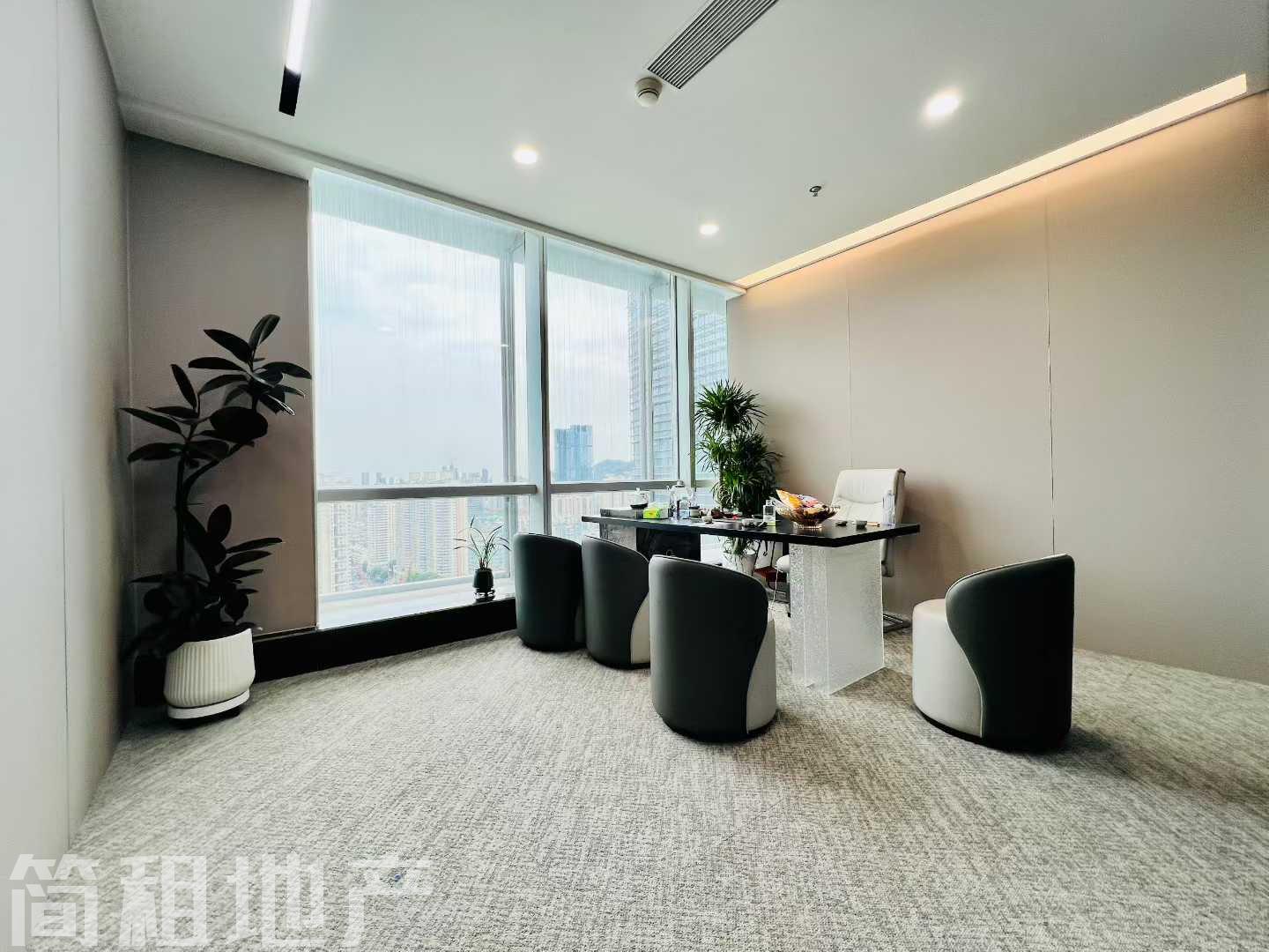 4+1格局  中洲控股中心豪装自带LED屏招租