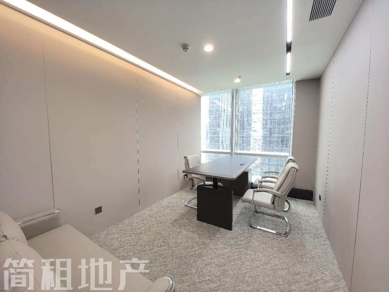 带LED显示屏 中洲控股中心豪装带全套家私