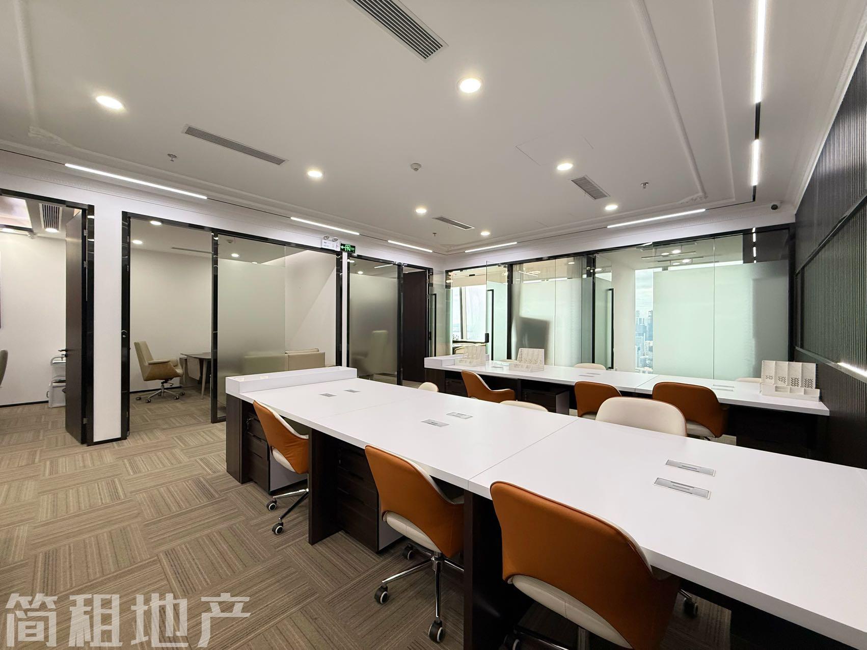 地标建筑 高区看海景 带家具 汉京金融中心